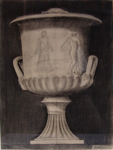 Auréjac étude de vase à l'antique