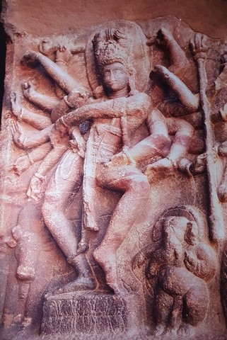 georges mesmin shiva dansant nataraja sculpture rupestre inde